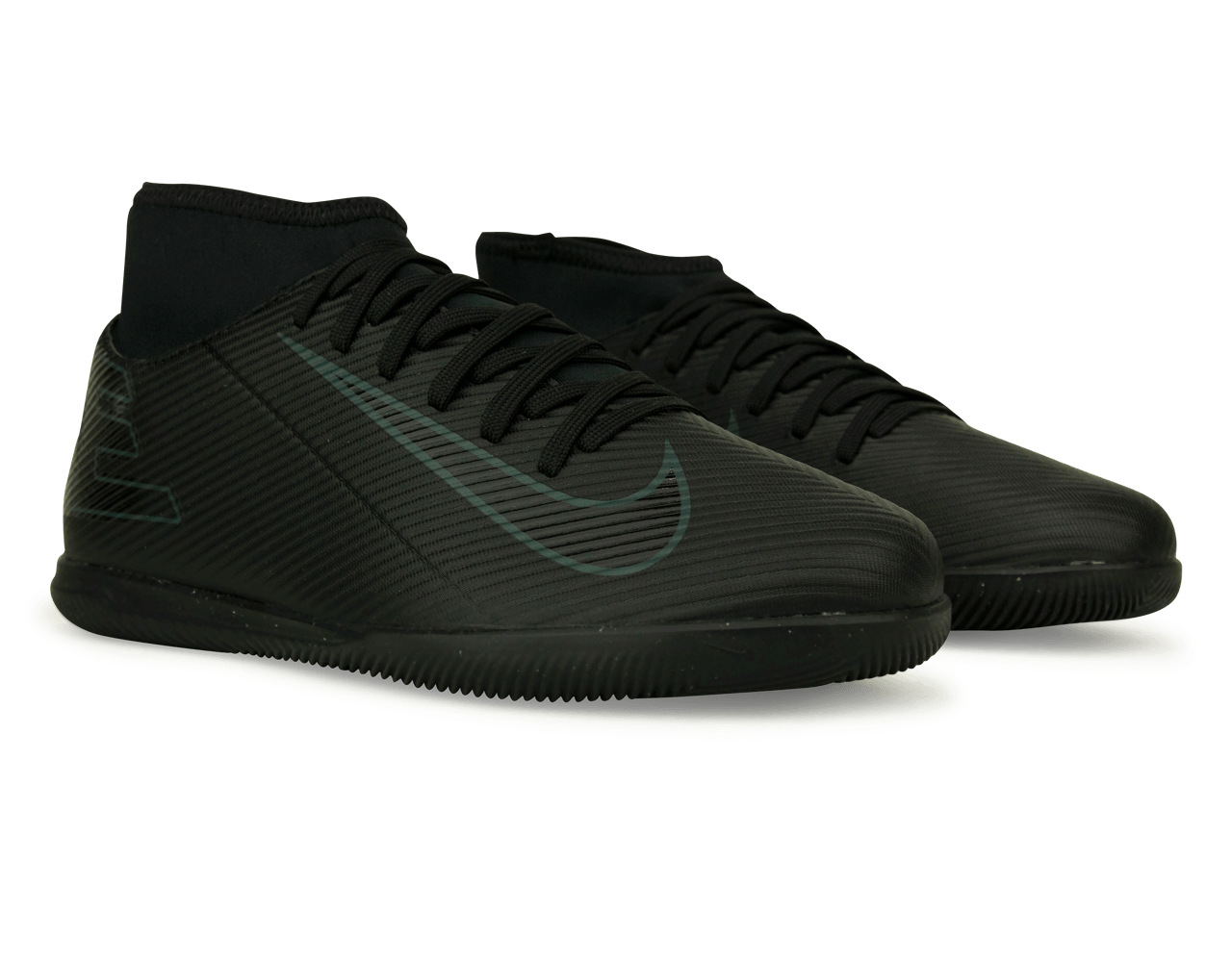 Nike Kids Zoom Mercurial Superfly 10 Club IC Black/Deep Jungle Together