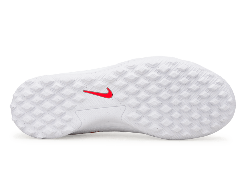 Nike Kids Zoom Mercurial Superfly 11 Academy TF White/Bright Crimson Bottom