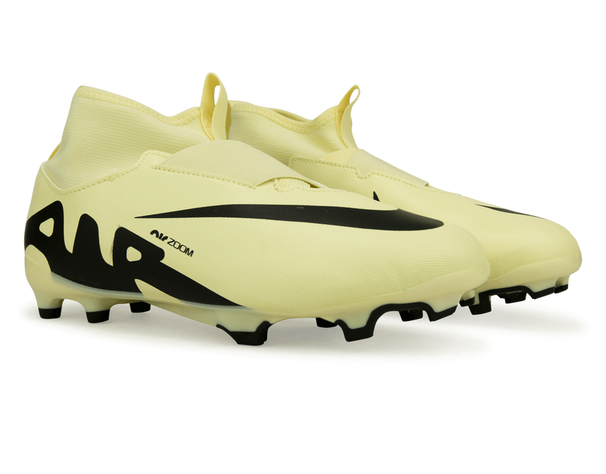 Nike Kids Zoom Mercurial Superfly 9 Academy FG/MG Lemonade/Black TogetherNike Kids Zoom Mercurial Superfly 9 Academy FG/MG Lemonade/Black Together