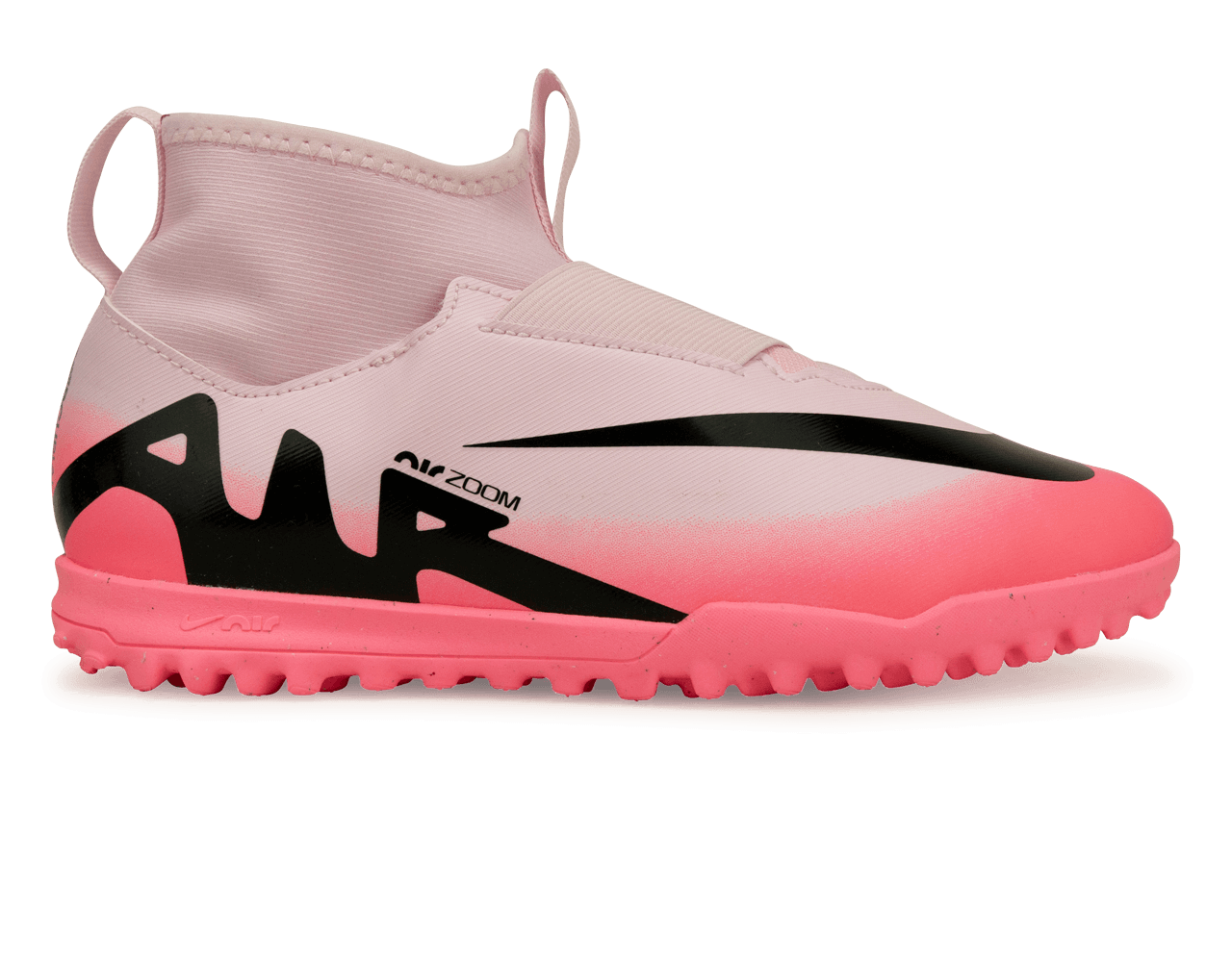 Nike Kids Zoom Mercurial Superfly 9 Academy TF Pink Foam/Black