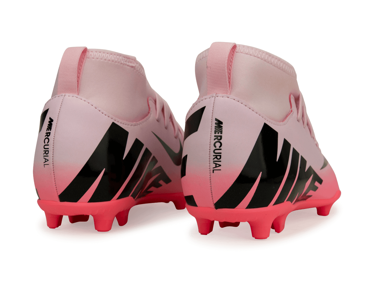 Nike Kids Zoom Mercurial Superfly 9 Club FG/MG Pink Foam/Black Rear