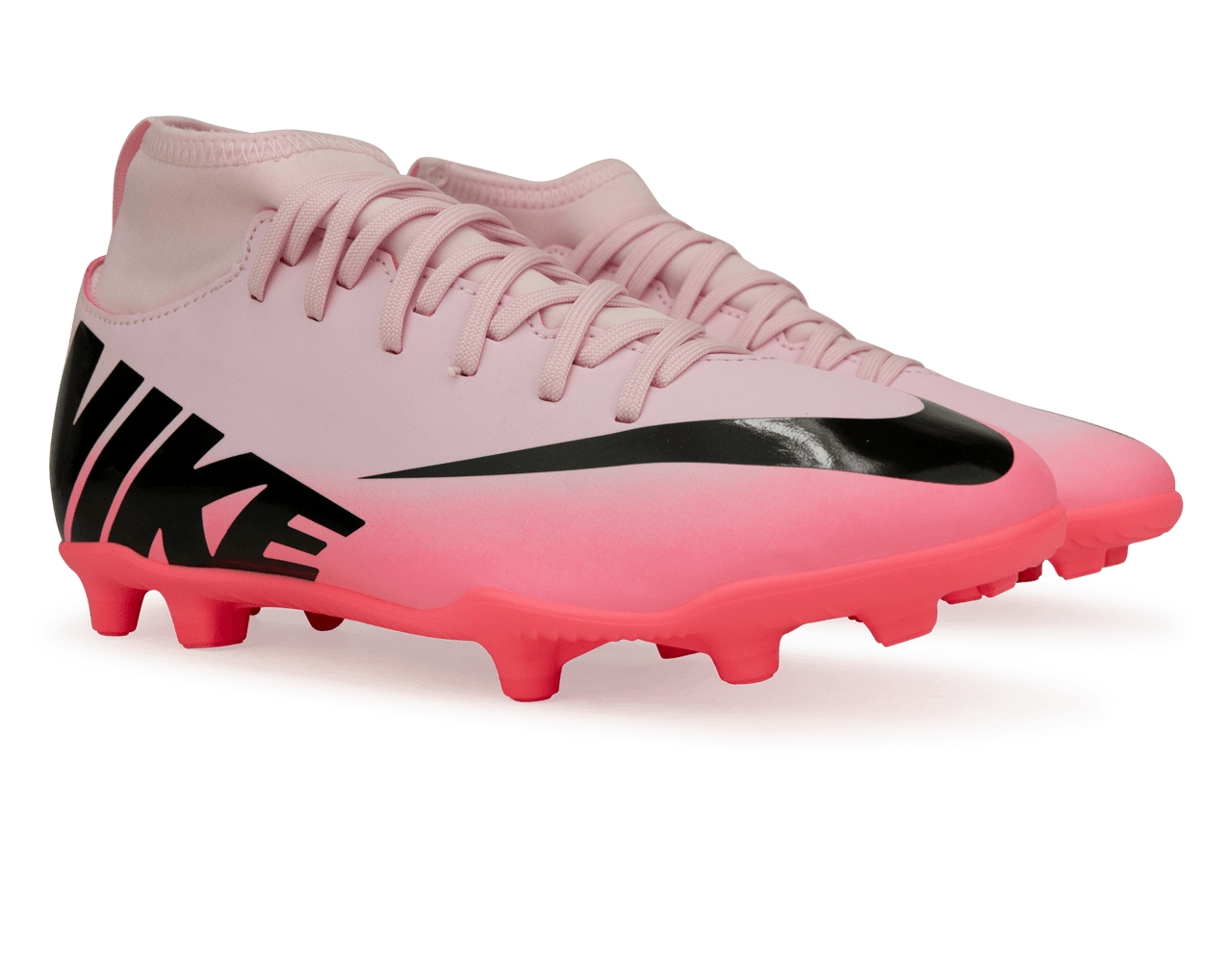Nike Kids Zoom Mercurial Superfly 9 Club FG/MG Pink Foam/Black Together