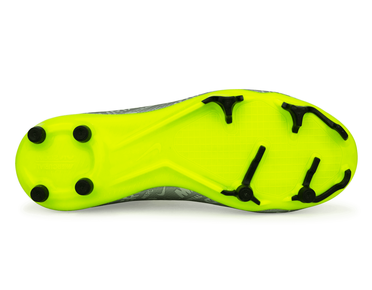 Nike Kids Zoom Mercurial Vapor 15 Academy FG/MG Silver/Volt Sole