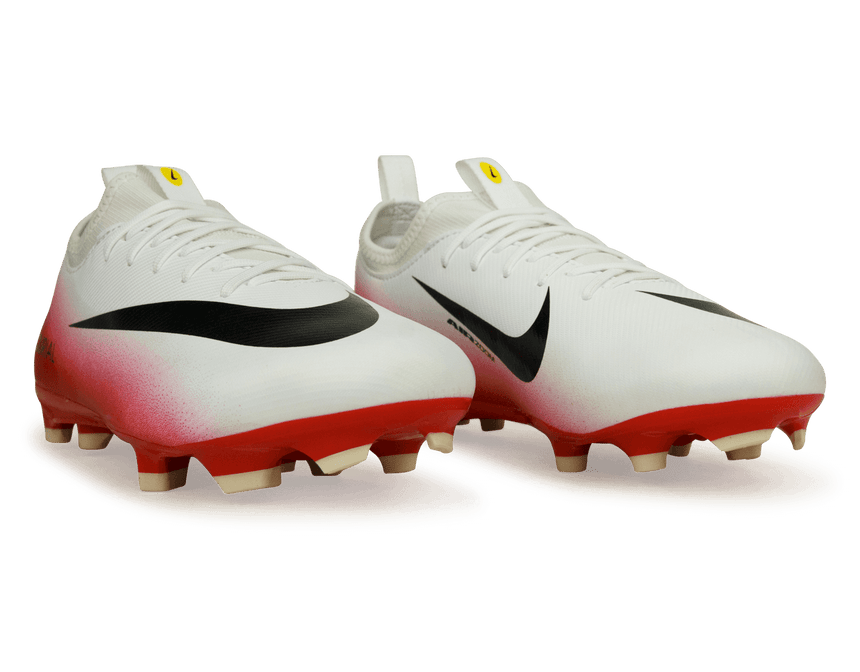 Nike Kids Zoom Mercurial Vapor 16 Academy LV8 FG/MG Red/Obsidian Together