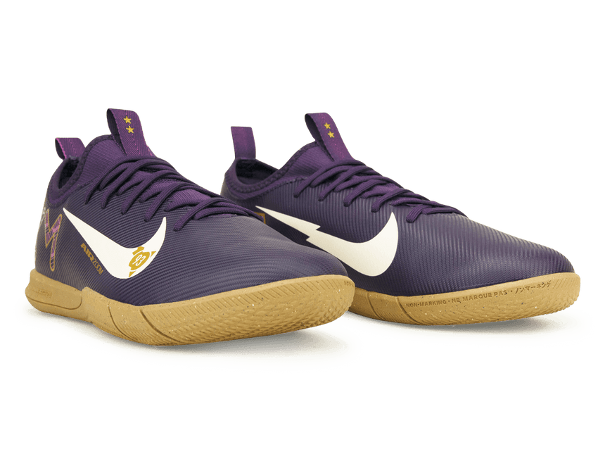 Nike Kids Zoom Mercurial Vapor 16 Academy KM Grand Purple/Pale Ivory Together