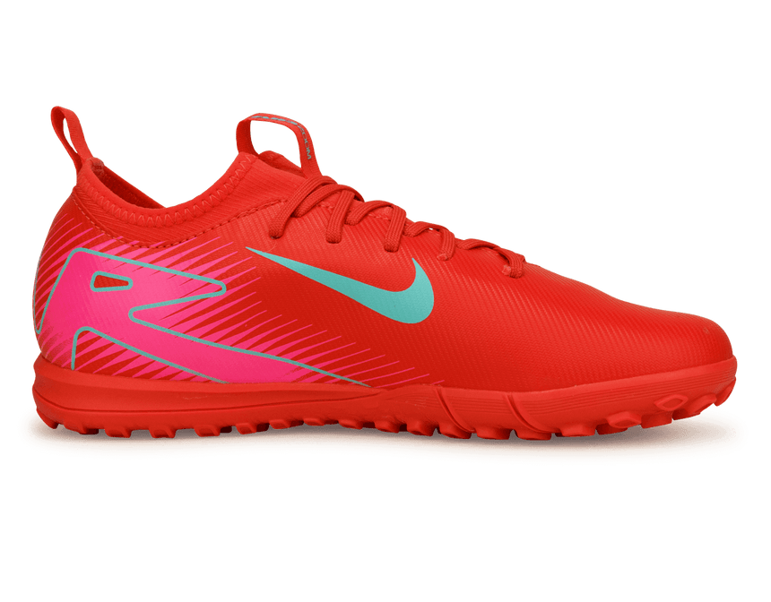 Nike Kids Zoom Mercurial Vapor 16 Academy TF Ember Glow/Aurora Green Side