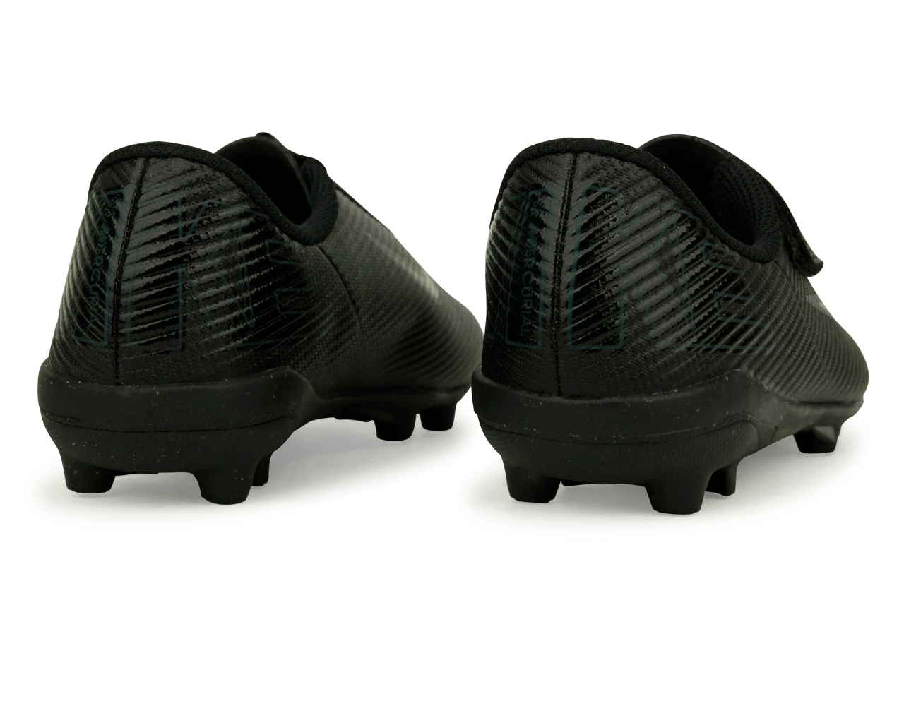 Nike Kids Zoom Mercurial Vapor 16 Club MG PS (V) Black/Deep Jungle Rear