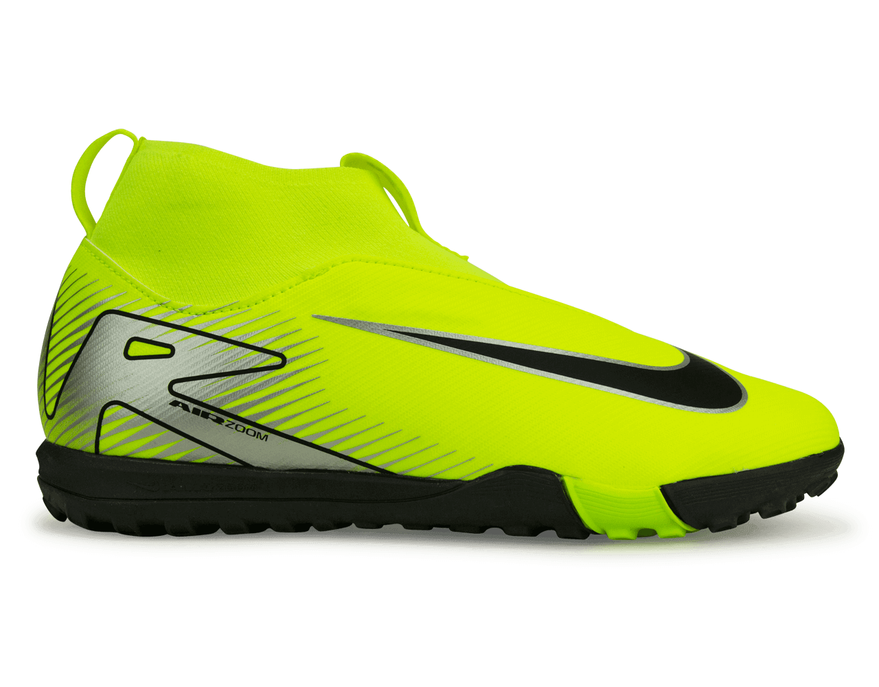 Nike Kids Zoom Mercurial Superfly 10 Academy TF Volt/Black