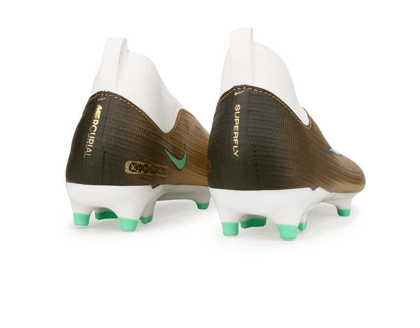 Nike Little Kids Zoom Mercurial Superfly 11 Academy Kylian Mbappe FG/MG Soccer Cleats Heel