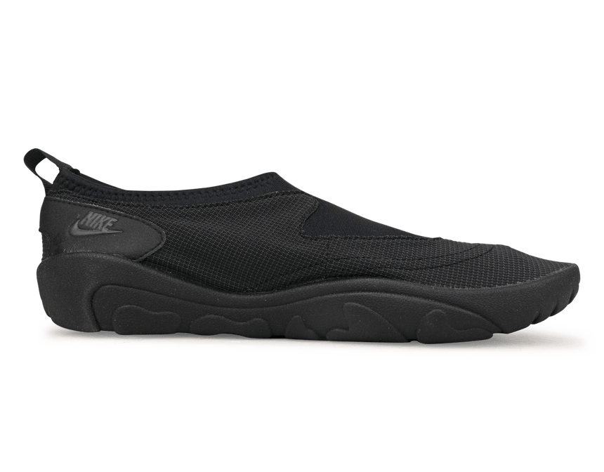 Nike Men's Aqua TF Black Shoes Side