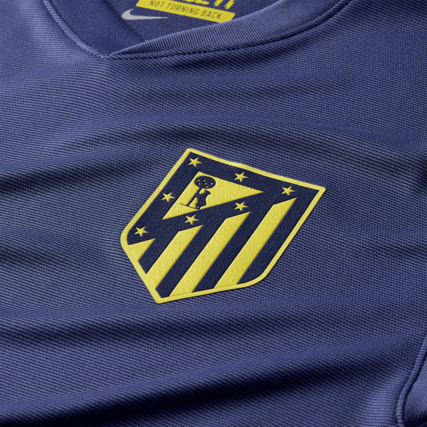 Nike Men's Atlectico Madrid 2025/26 Away Jersey Blue/Purple/Yellow Crest