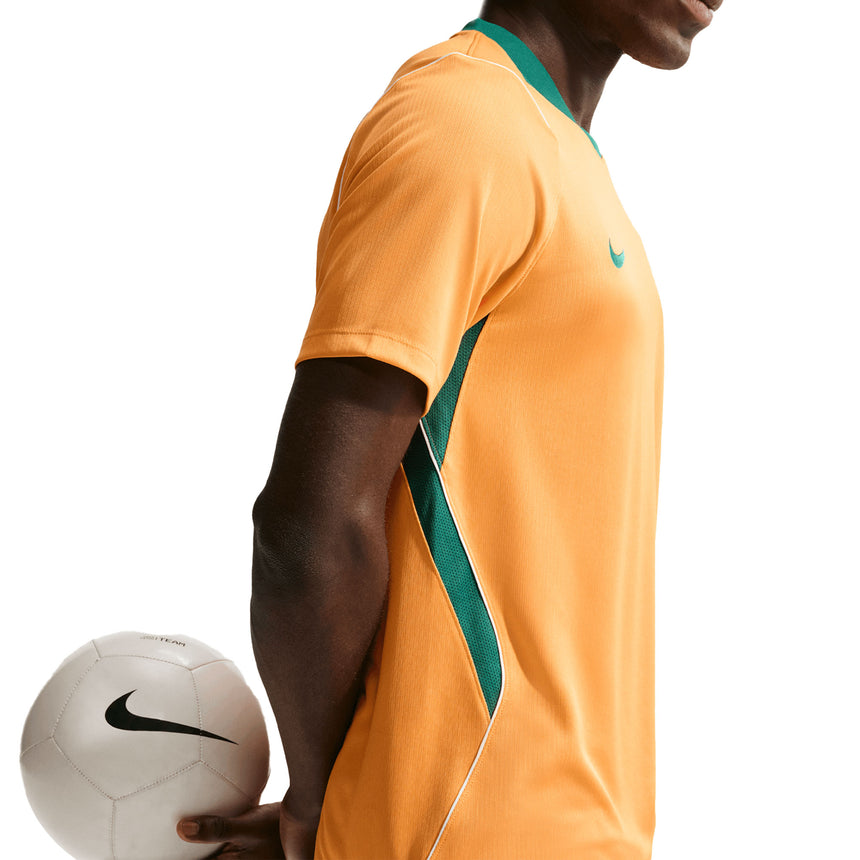 Nike Men's Australia World Cup 2026 Home Jersey Yellow/Green Sleeve