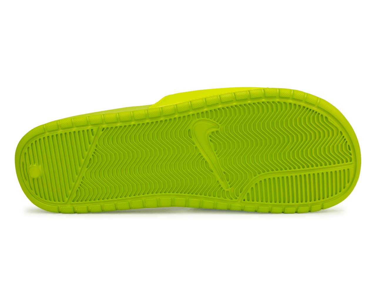 Nike Men's Benassi Stussy Sandal Green/White Sole