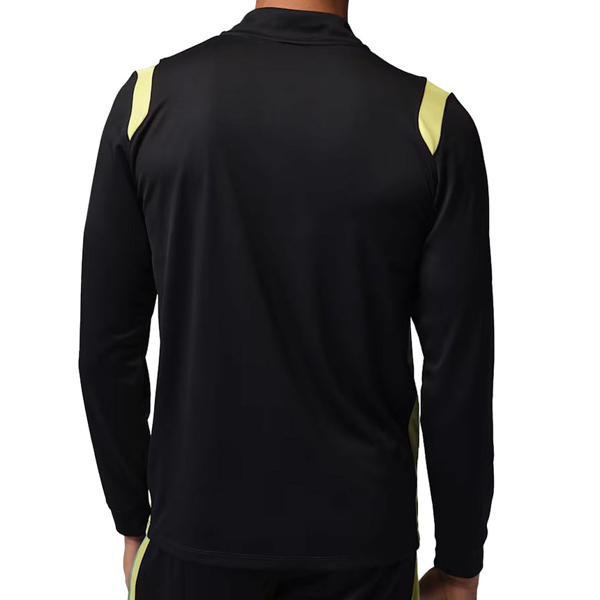 Nike Men's Brazil Academy Pro Jordan 2026/27 Track Jacket Black/Yellow Back