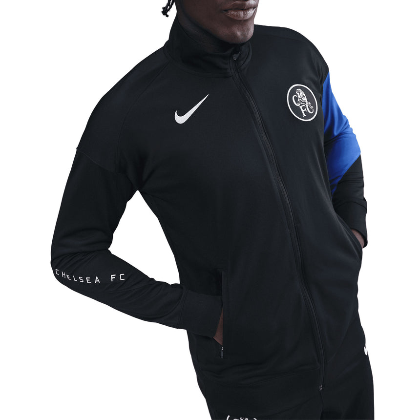 Nike Men's Chelsea 2025/26 Full-Zip Jacket Black Crest