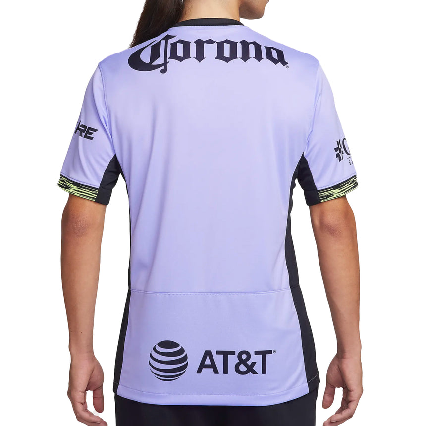 Nike Men's Club America 2023/24 Third Jersey Purple/Black Back