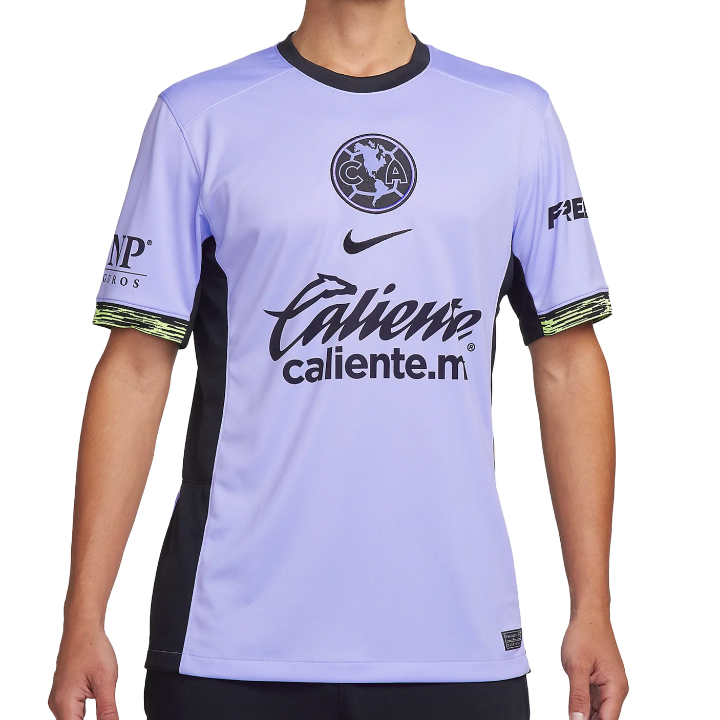 Nike Men's Club America 2023/24 Third Jersey Purple/Black Front