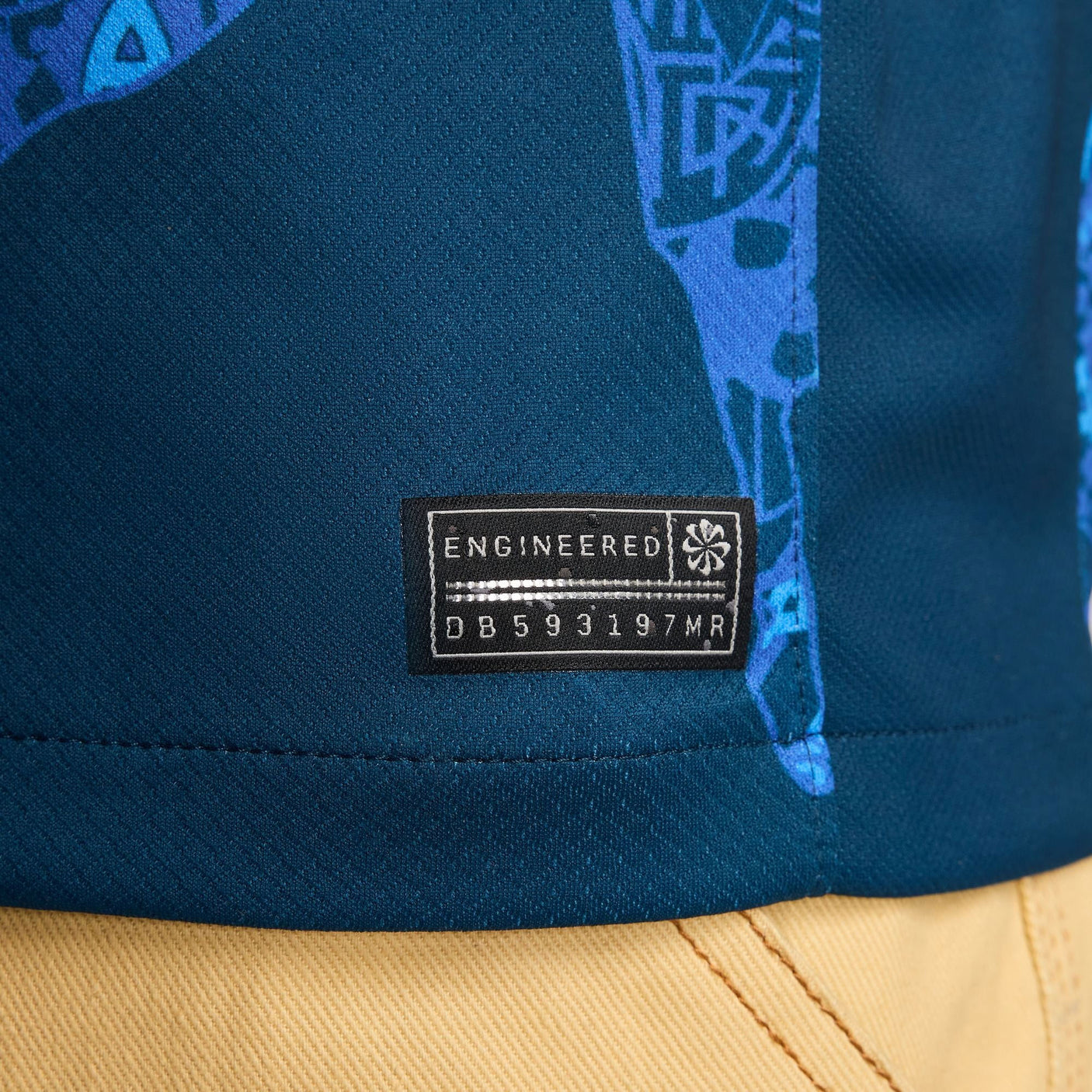 Nike Men's Club America 2024/25 Away Jersey Valerian Blue/Lemon Chiffon Detail One