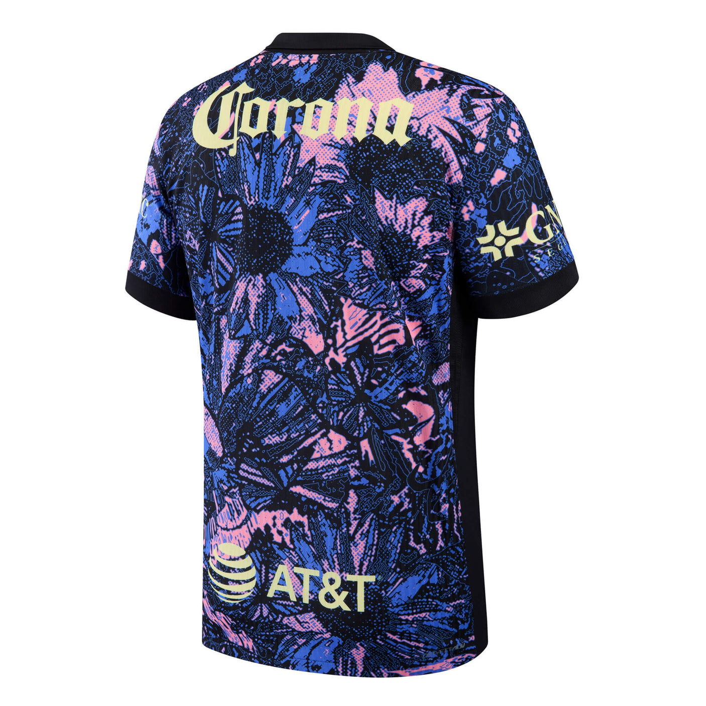 Nike Men's Club America 2024/25 Dri-FIT ADV Third Jersey Medium Blue/Lemon Chiffon Back