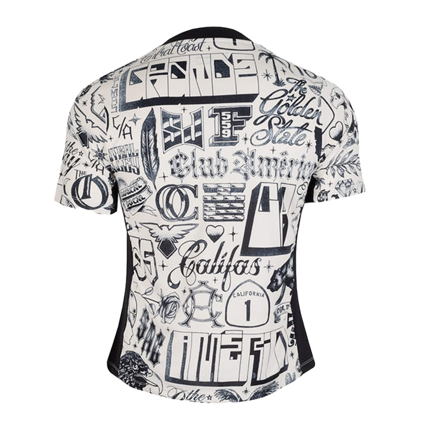 Nike Men's Club America 2025/26 Training Jersey Grey/Black Back