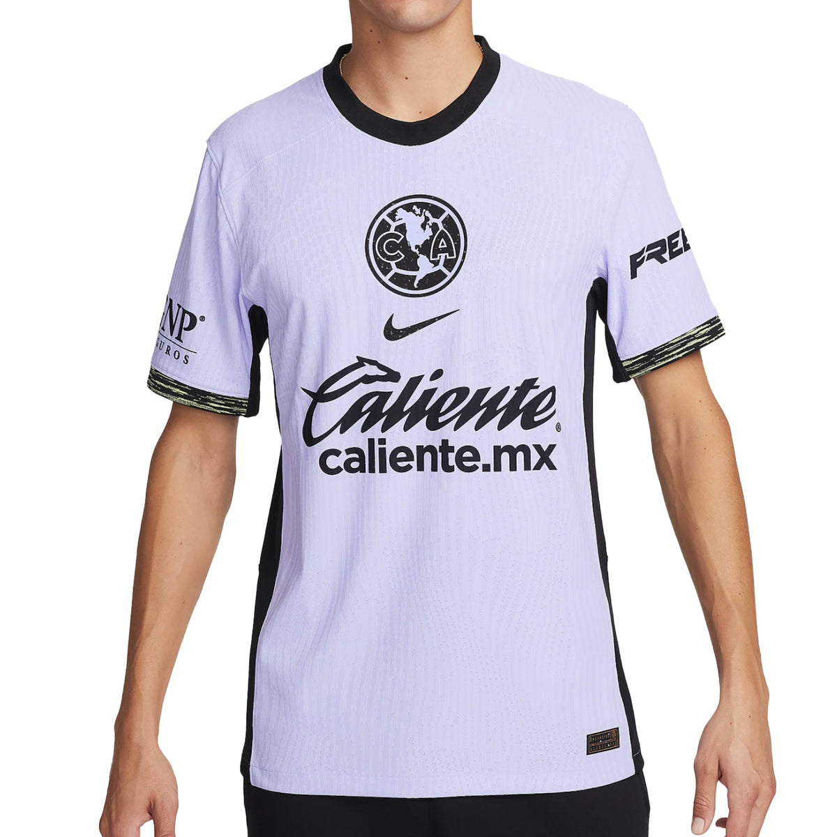 Nike Club America Men's Third Jersey 22/23 w/ LIGA MX Patch (Sail  White/Black)