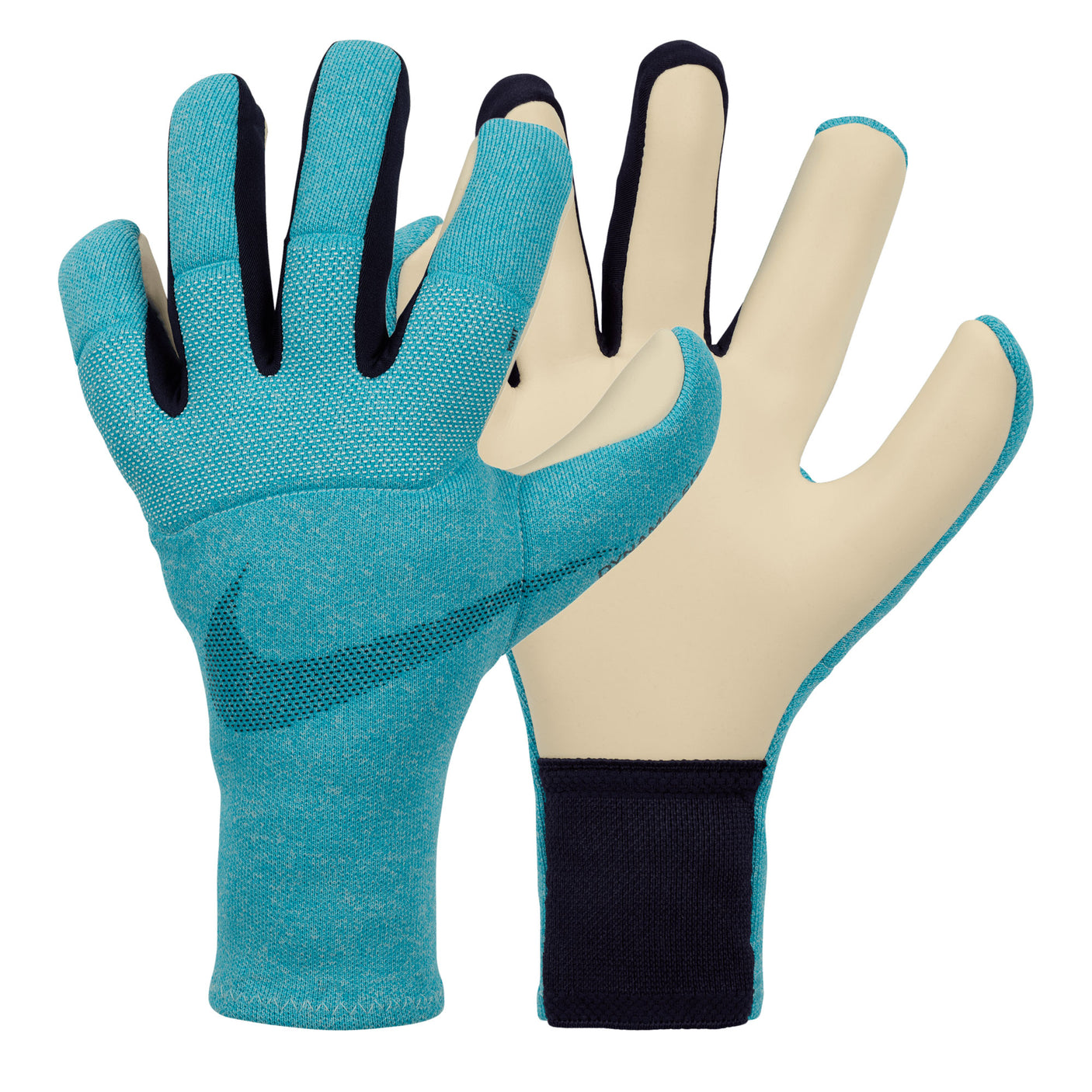 Nike Men's Dynamic Fit Goalkeeper Gloves Glacier Blue/Fury Blue Both