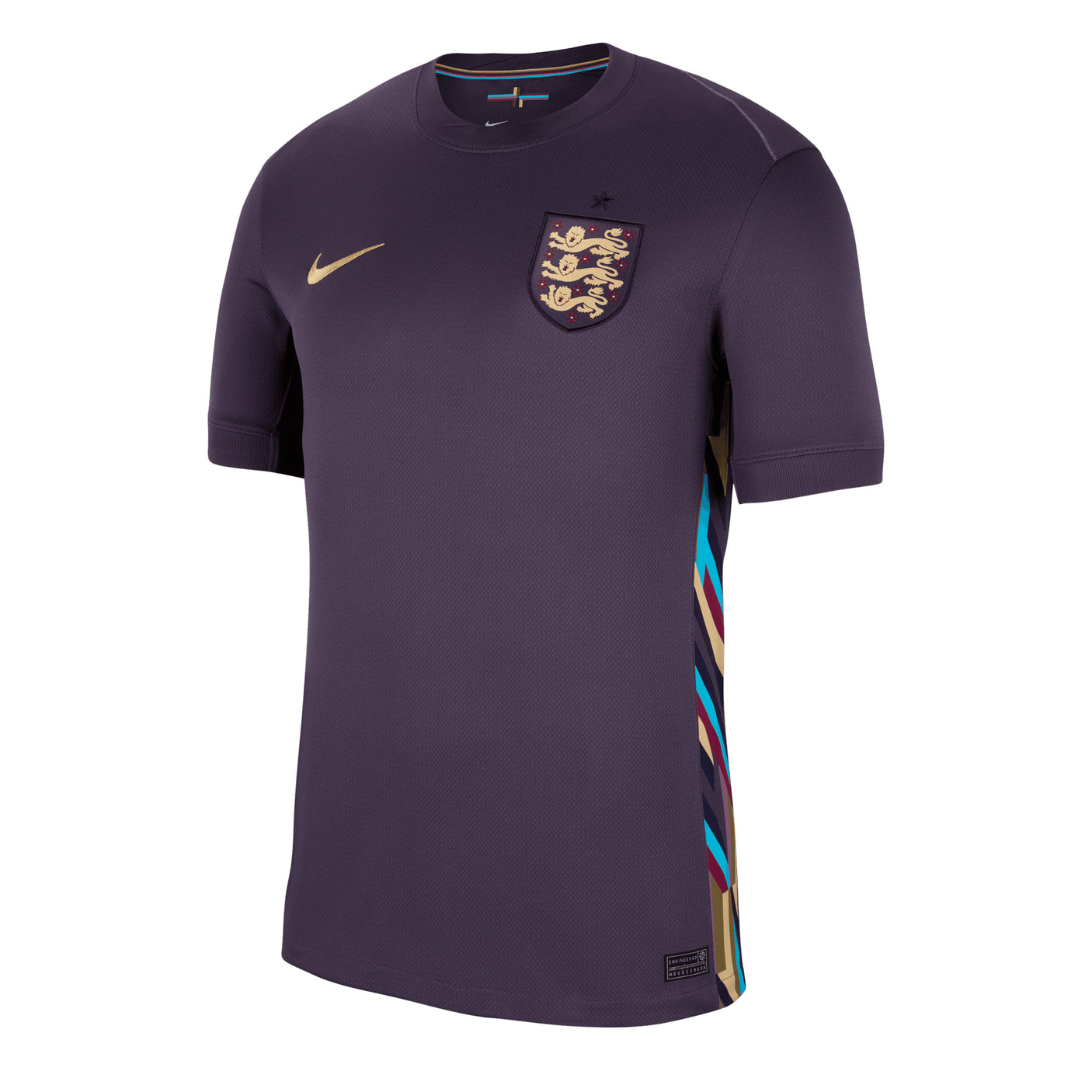 Nike Men's England 2024/25 Away Jersey Purple Front