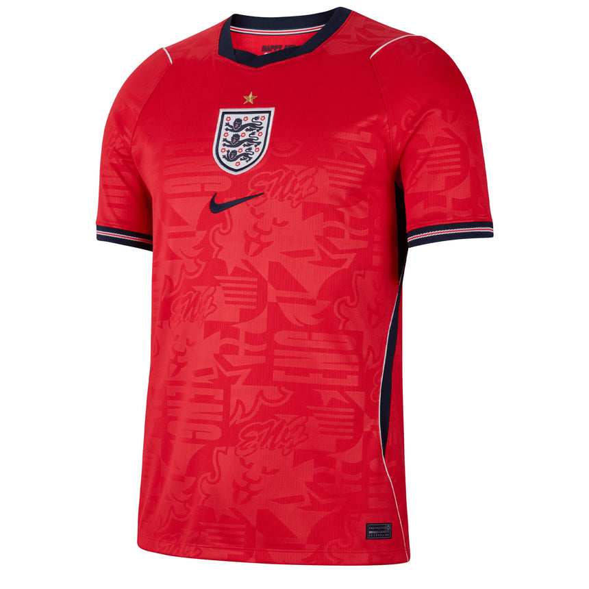 Nike Men's England World Cup 2026 Away Jersey Red Front