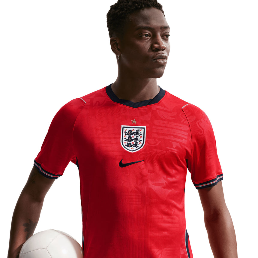 Nike Men's England World Cup 2026 Away Jersey Red Model