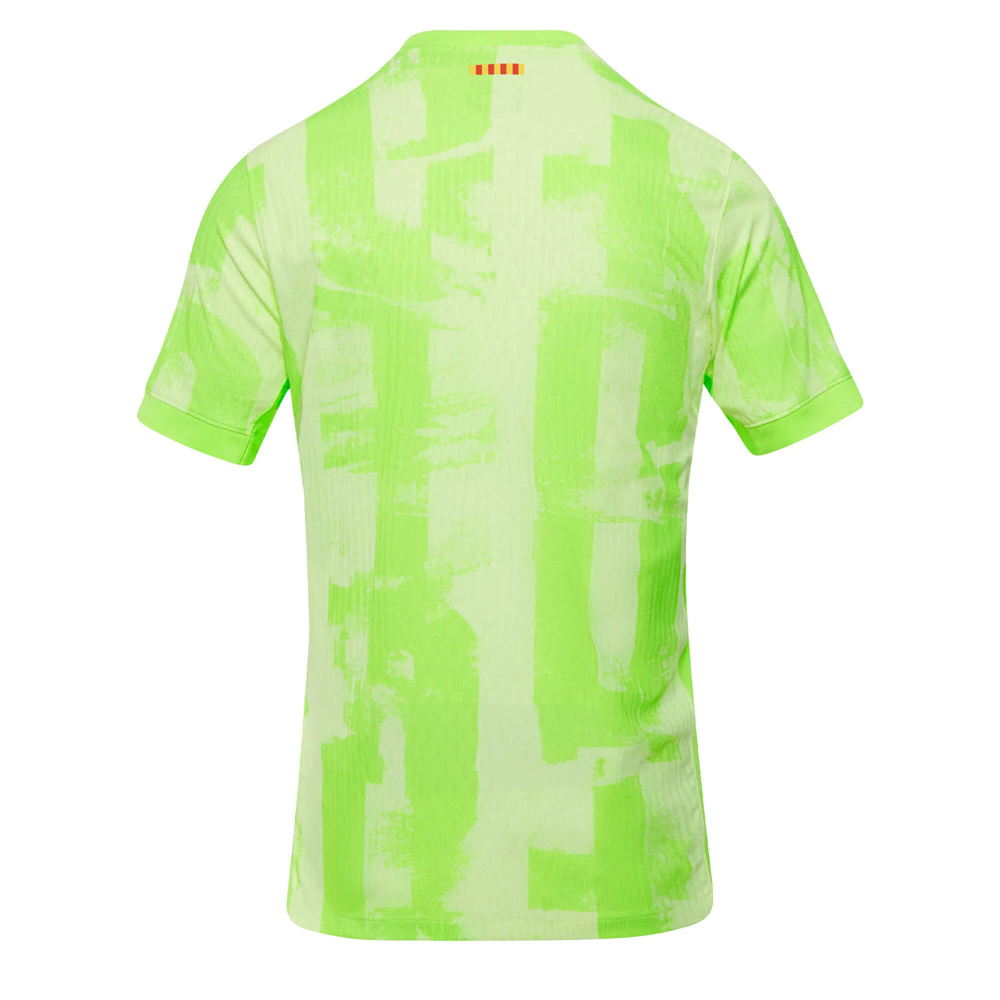 Nike Men's FC Barcelona 2024/25 Dri-FIT ADV Third Jersey Barely Volt/Old Royal Back