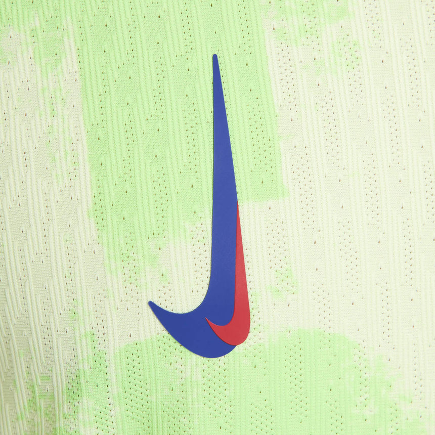 Nike Men's FC Barcelona 2024/25 Dri-FIT ADV Third Jersey Barely Volt/Old Royal Detail