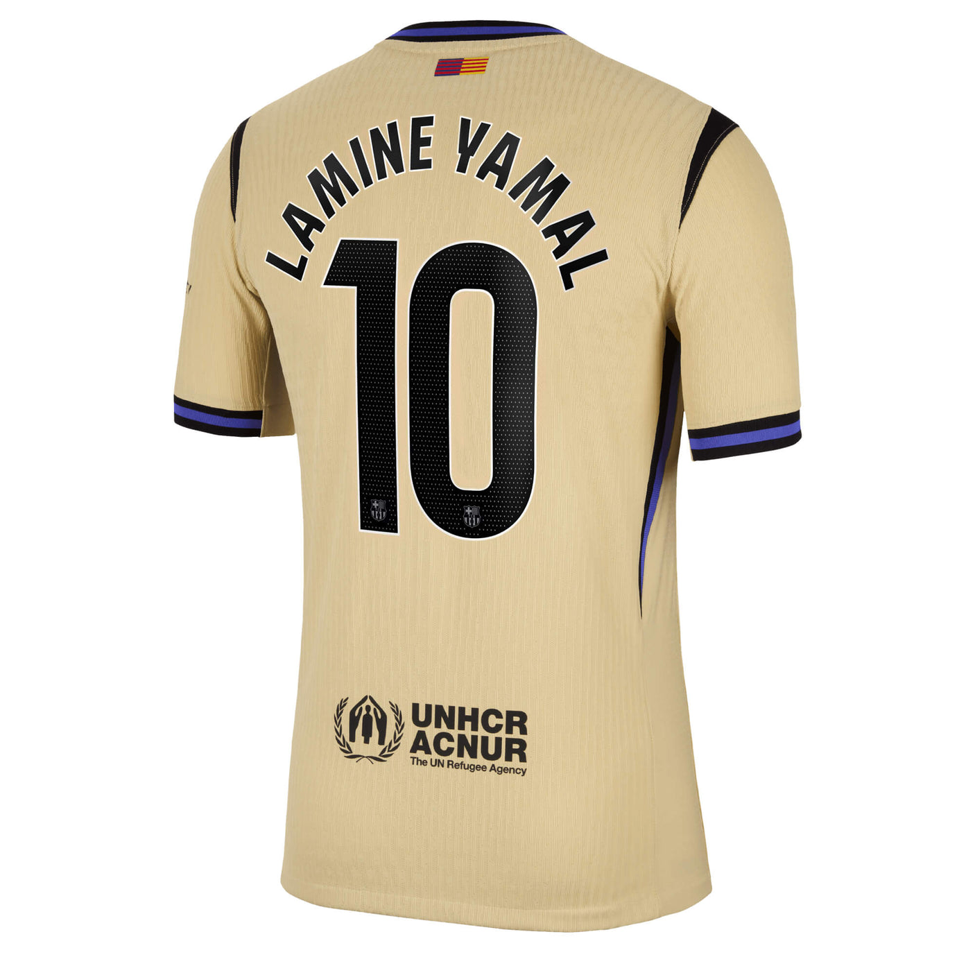 Nike Men's FC Barcelona 2025/26 Dri-FIT ADV Away Jersey w/ Lamine Yamal #10 Printing Back