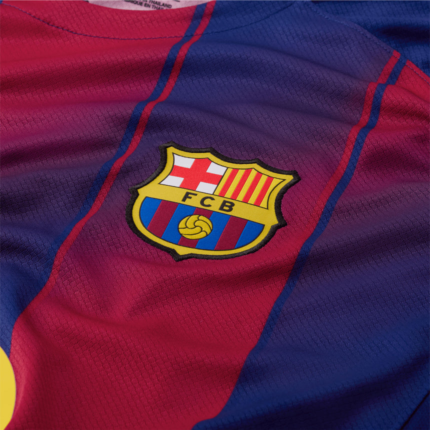 Nike Men's FC Barcelona 2025/26 Home Jersey Royal Blue/Red Crest
