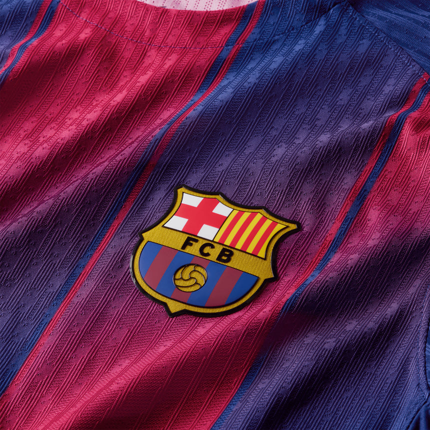 Nike Men's FC Barcelona 2025/26 Dri-FIT ADV Home Jersey Royal Blue/Red/MidWest Gold Crest