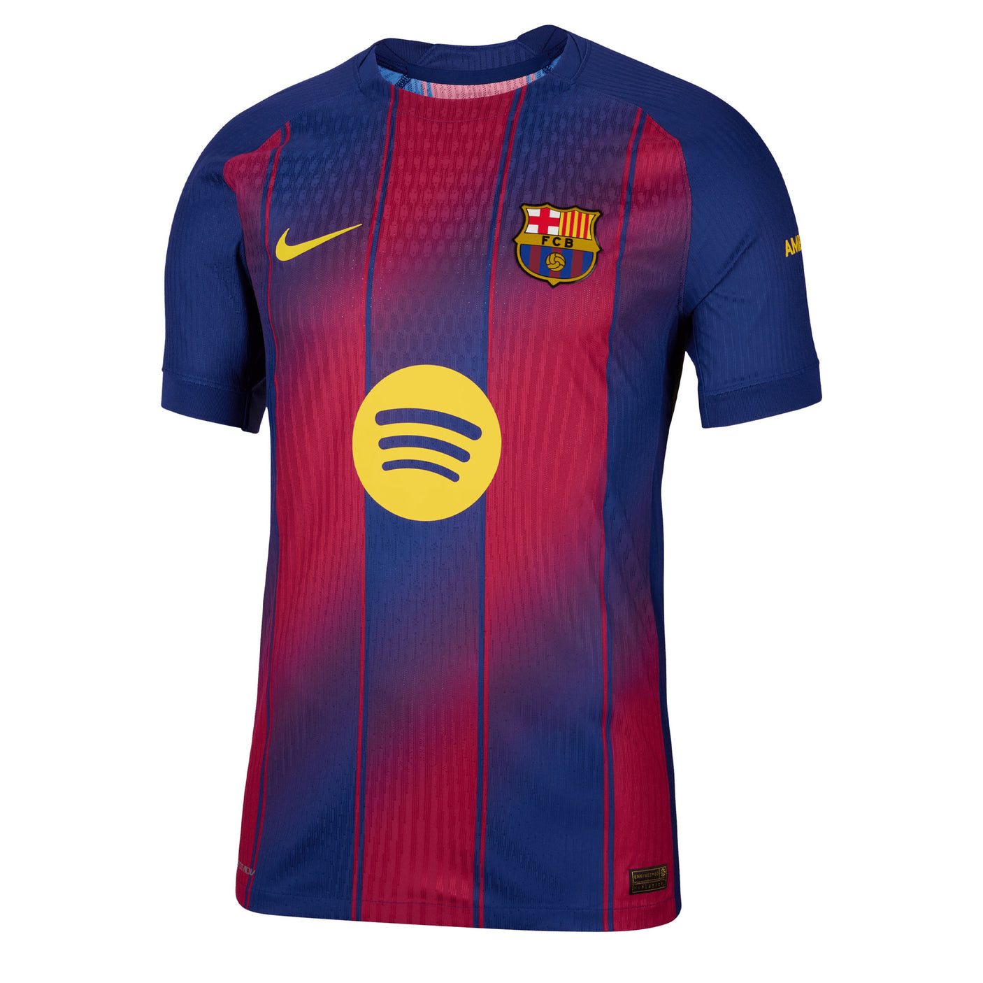 Nike Men's FC Barcelona 2025/26 Dri-FIT ADV Home Jersey Royal Blue/Red/MidWest Gold Front