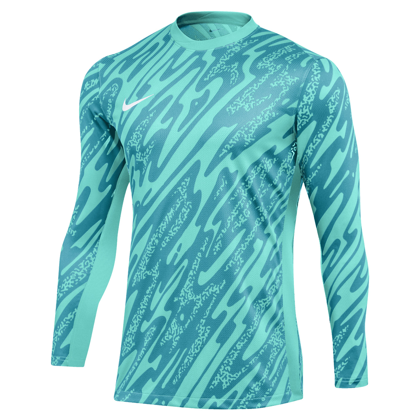 Nike Men's Gardien GoalKeeper Long Sleeve Jersey Hyper Turq/Teal Nebula Front