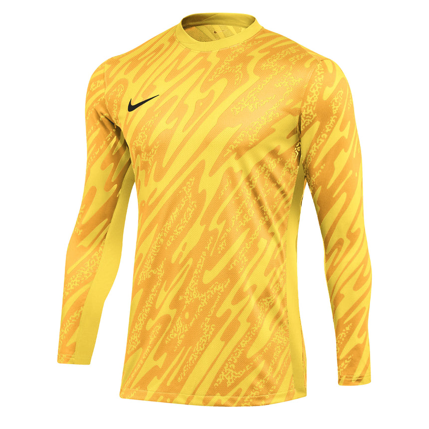 Nike Men's Gardien V Goalkeeper Long Sleeve Jersey Tour Yellow/University Gold Front