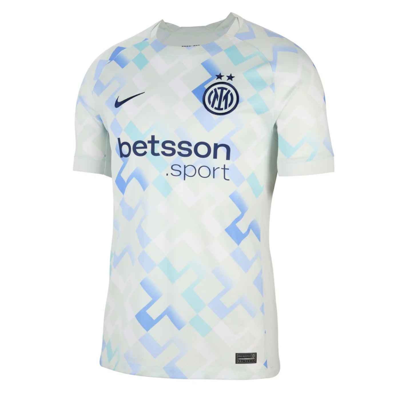 Nike Men's Inter Milan 2025/26 Away Jersey Ghost Aqua/White/Blue Void Front