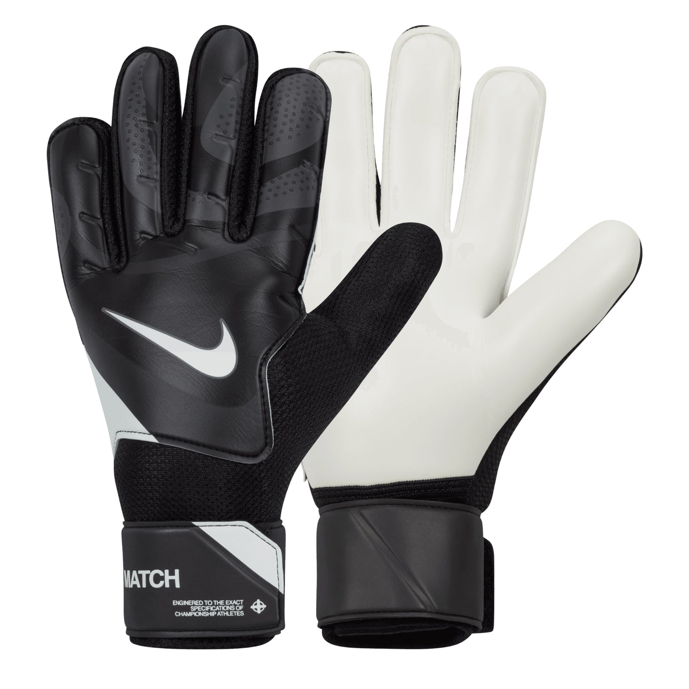 Nike Men's Match Goalkeeper Gloves Black/White Both