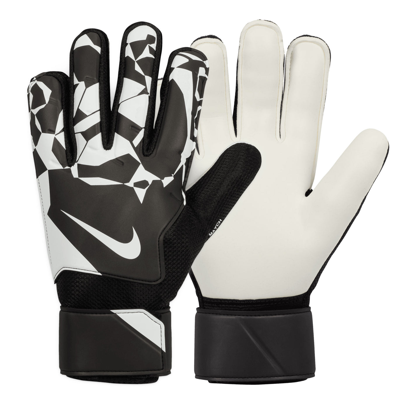 Nike Men's Match Goalkeeper Gloves Black/White Both