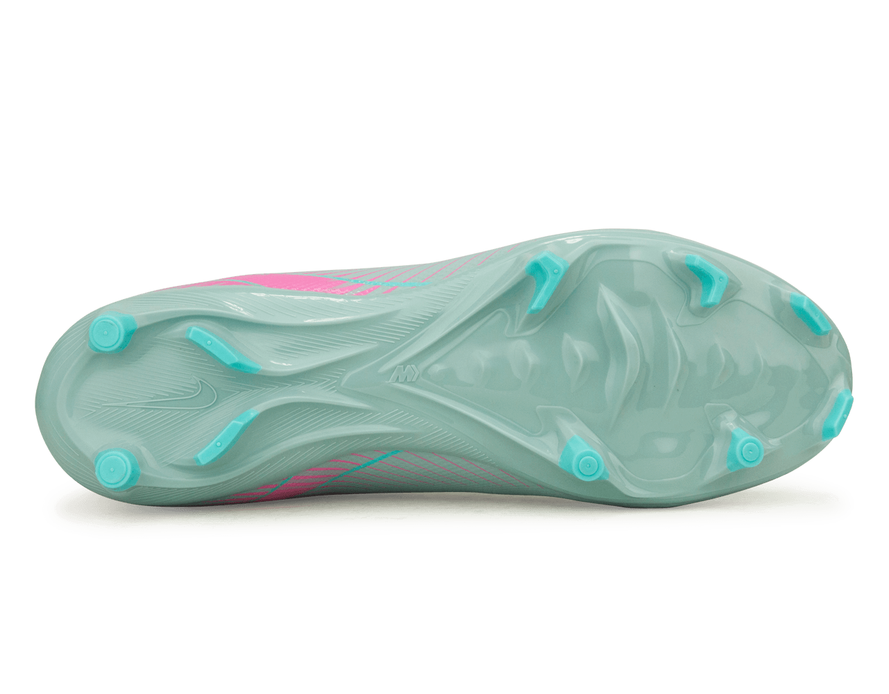 Nike Men's Mercurial Superfly 10 Academy FG/MG Ocean Cube/Pink Blast Sole