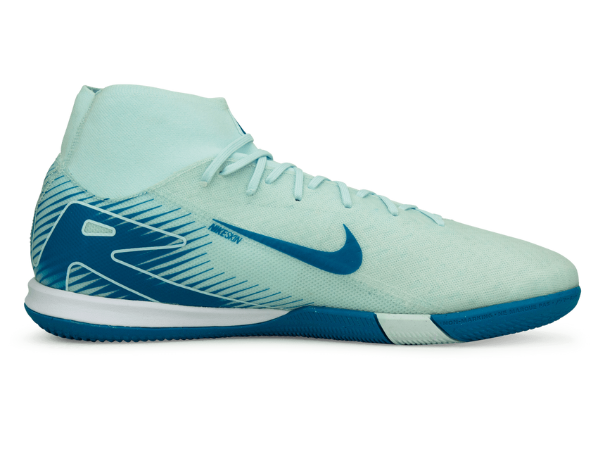 Nike Men's Zoom Mercurial Superfly 10 Academy IC Glacier Blue/Blue Orbit Side