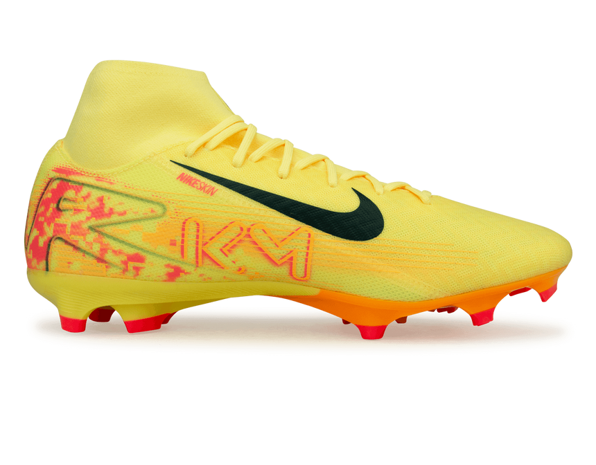 Nike Men's Zoom Mercurial Superfly 10 Academy "KM" FG/MG Laser Orange/ArmoryNavy Side