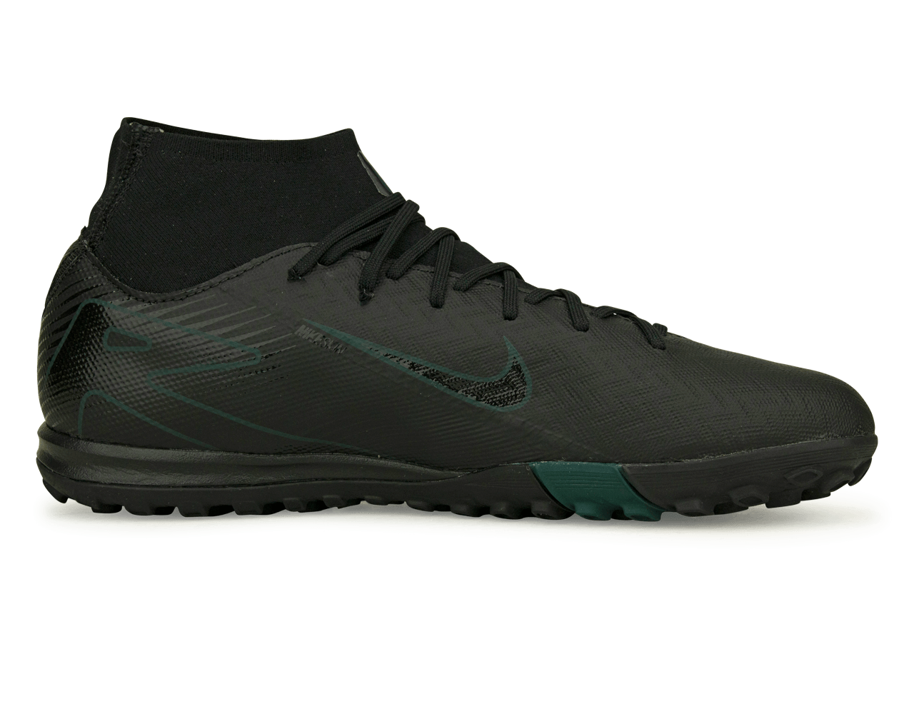 Nike Men's Zoom Mercurial Superfly 10 Academy TF Black/Deep Jungle Side