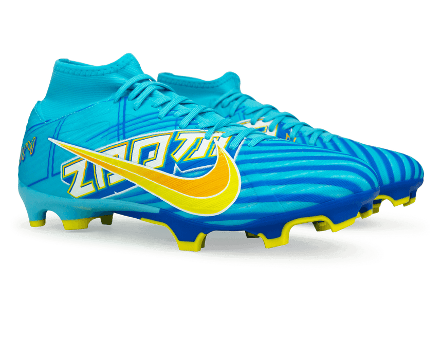 Nike Men's Mercurial Superfly 9 Academy KM FG/MG Blue/White Together