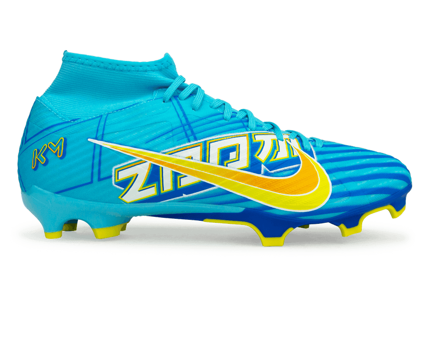 Nike Men's Mercurial Superfly 9 Academy KM FG/MG Blue/White