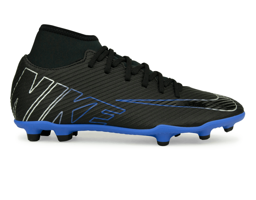 Nike Men's Zoom Mercurial Superfly 9 Club FG/MG Black/Blue