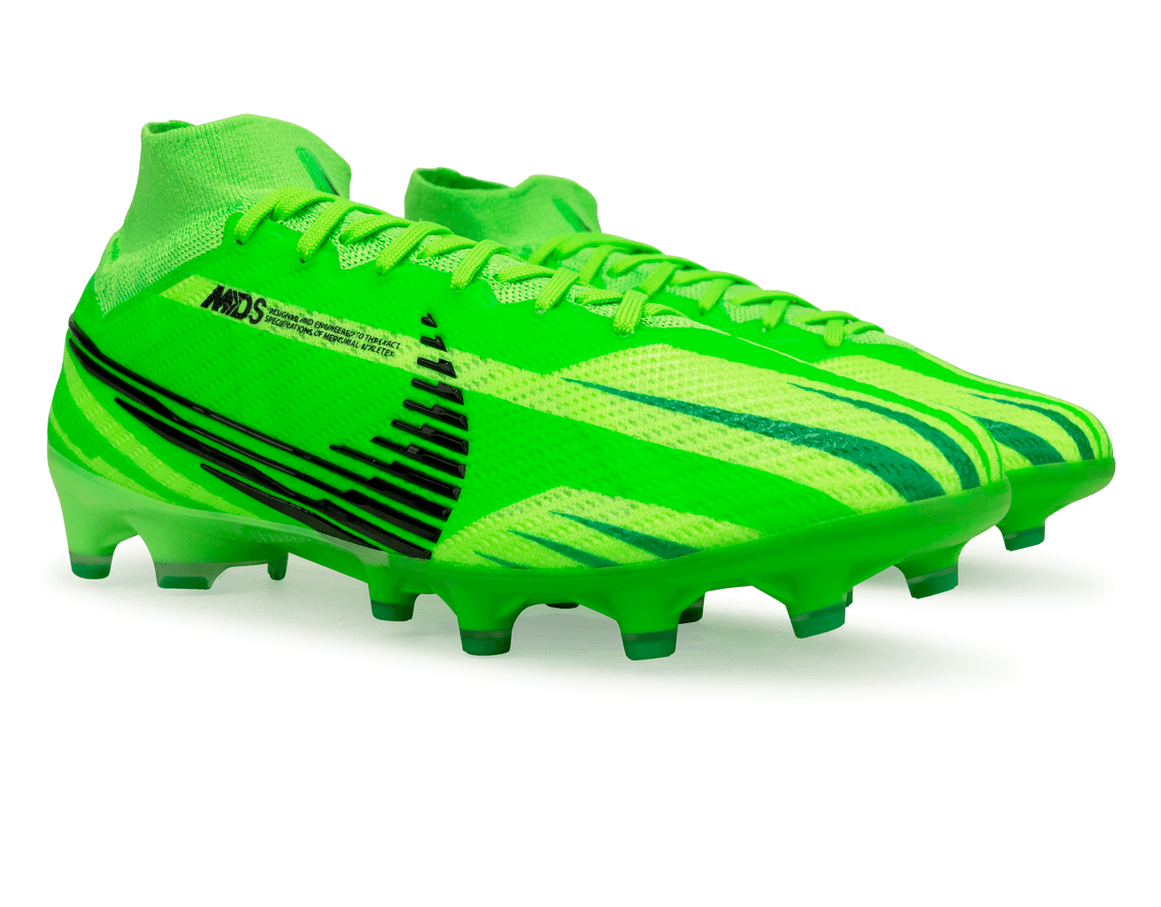 Nike Men's Zoom Mercurial Superfly 9 MDS Elite AG-Pro Green Strike/Black Together