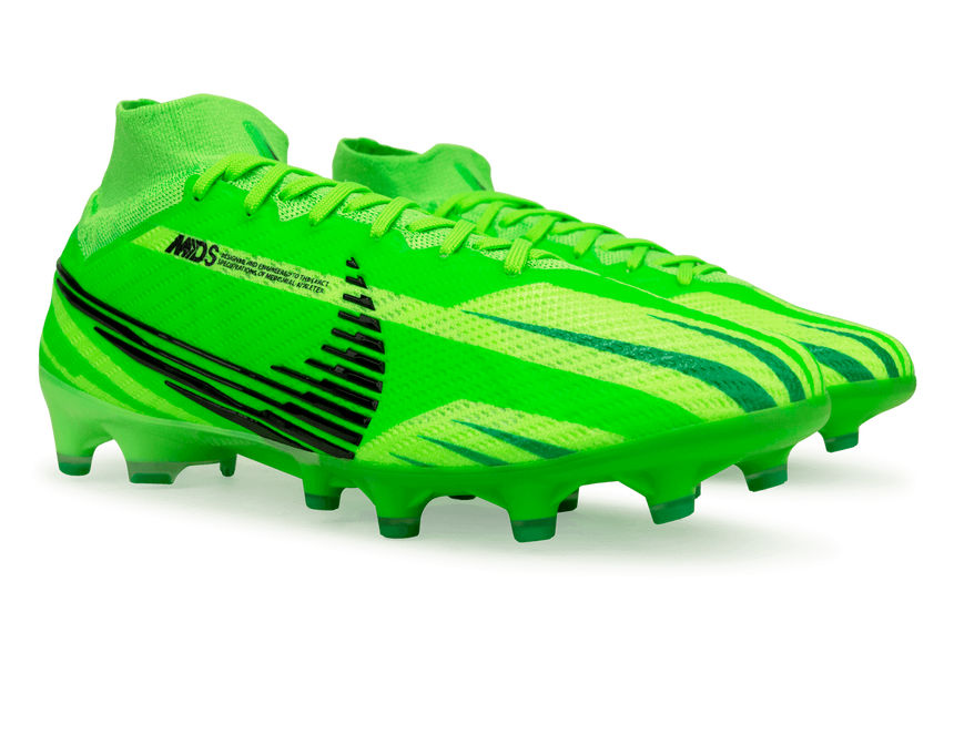 Nike Men's Zoom Mercurial Superfly 9 MDS Elite AG-Pro Green Strike/Black Together