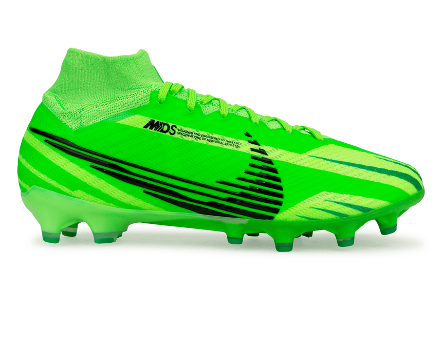 Nike Men's Zoom Mercurial Superfly 9 MDS Elite AG-Pro Green Strike/Black